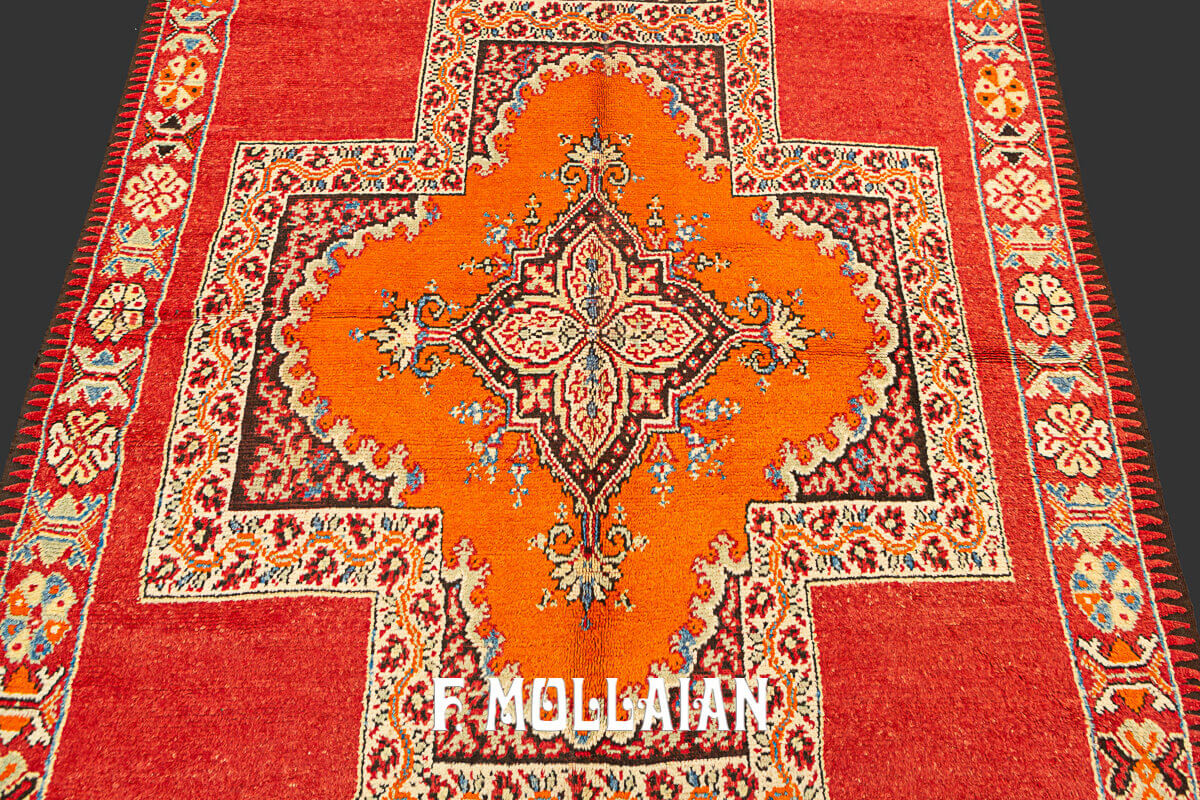 Red Field Rabbat-Marakesh Very long Gallery Size Rug n°:76602913